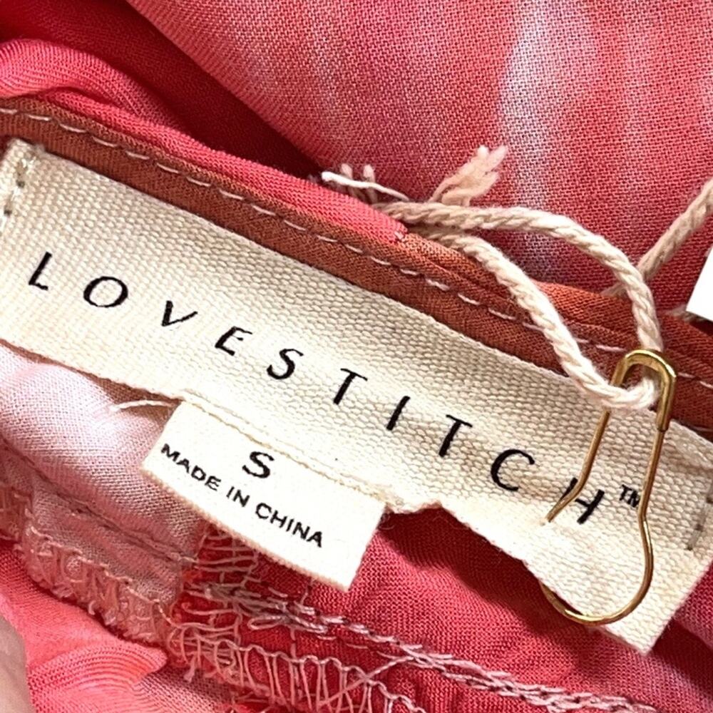 LOVESTITCH SUMMER DRESS COVER-UP maxi dress size M - Picture 8 of 13
